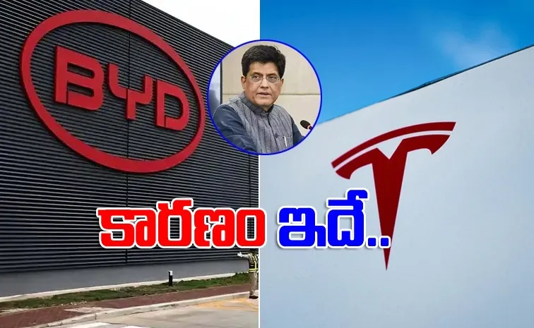 India keeps Chinas BYD at red signal amid efforts to attract Tesla investments