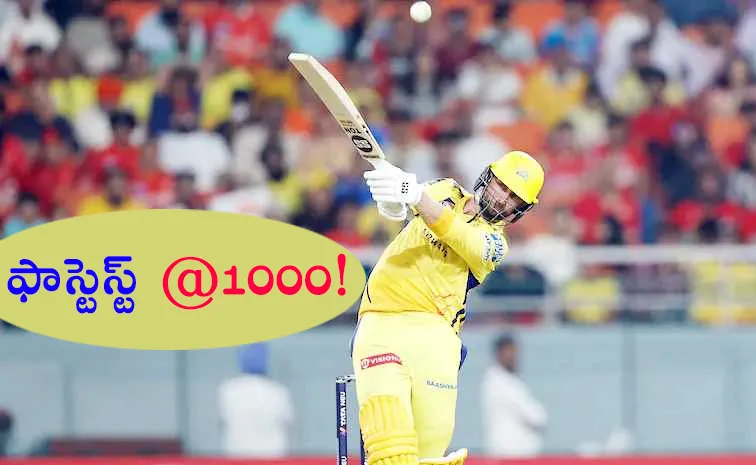 Devon Conway Scripts History Becomes 3rd Fastest to 1000 IPL Runs
