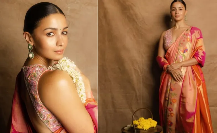 WAVES Summit 2025 Alia Bhatt Maharashtrian Elegance In Nauvari Saree