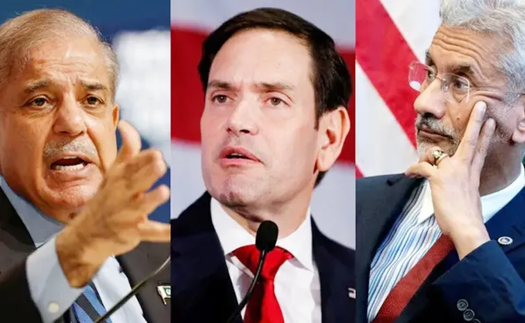 US Secretary Of State Marco Rubio Dials S Jaishankar, Pak PM1