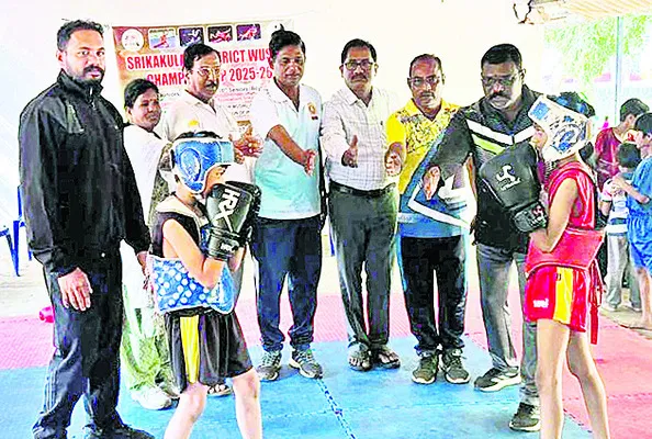 ఉత్సాహంగా ఉషూ ఎంపిక పోటీలు