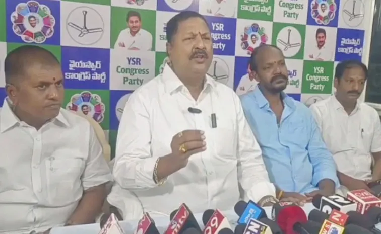 YSRCP Leader Karumuri Takes On Chandrababu Sarkar