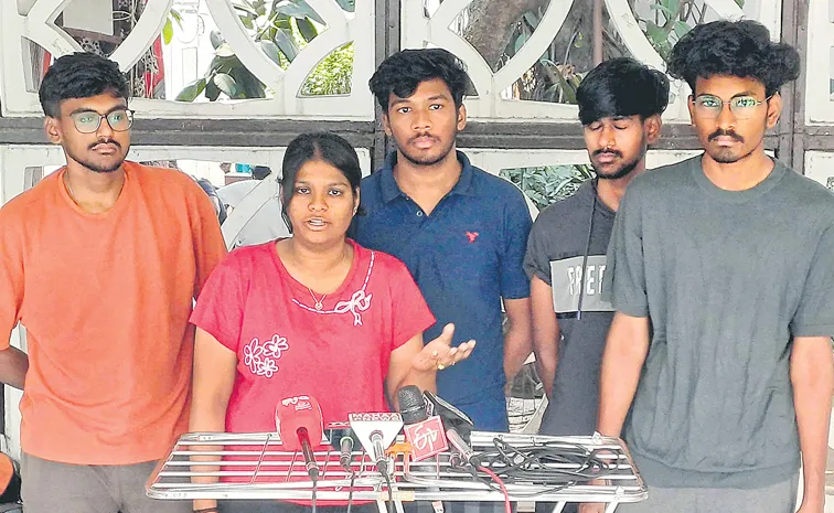 Telangana and AP students reach Delhi safely