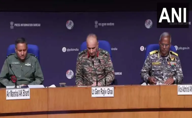 Director General Of Military Operations Press Meet Over Operation Sindoor