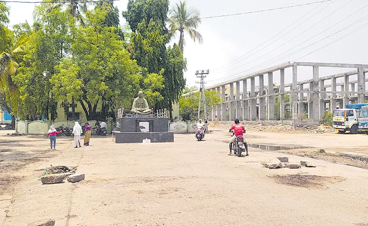 Gandhi Ganj in Kama Reddy has lost its existence