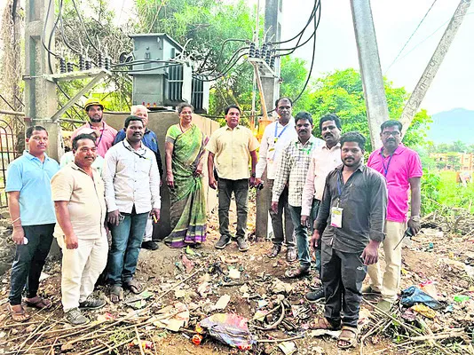 విద్యుత్ ట్రాన్స్ఫార్మర్ల ఏర్పాటు