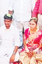 blind couple love marrige in visakhapatnam1