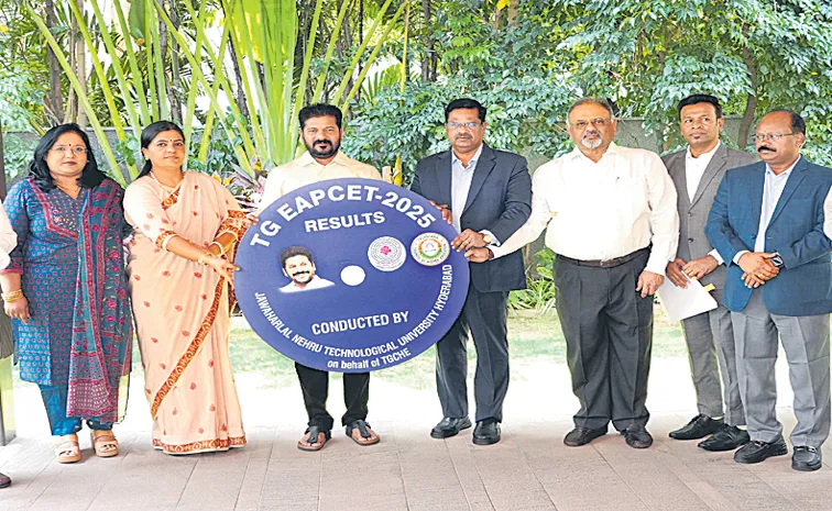 CM Revanth releases EAPSET results