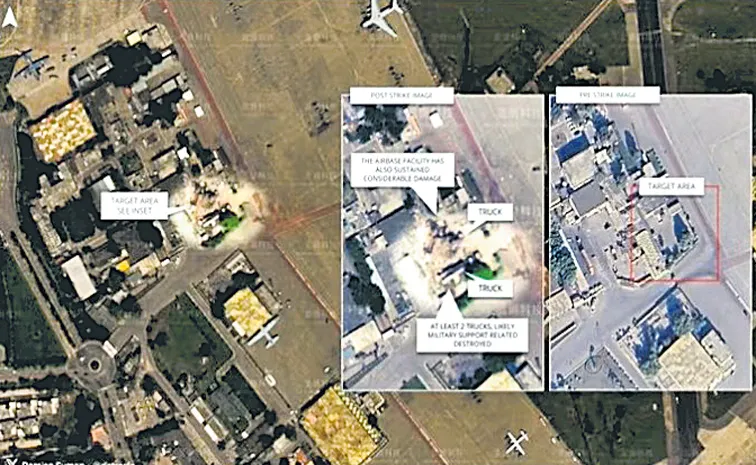 India precision strikes severely damage Pakistan Nur Khan air base