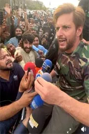 Viral Video Shows Shahid Afridi Leading Rally In Karachi Celebrating Pakistan's So Called Victory Over India In Military Standoff3