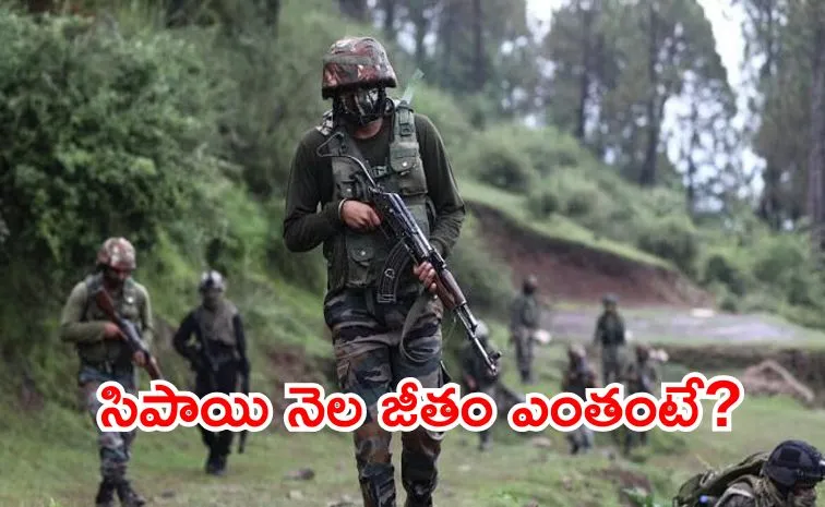 Indian Army Rank wise Salary as per 2024 records