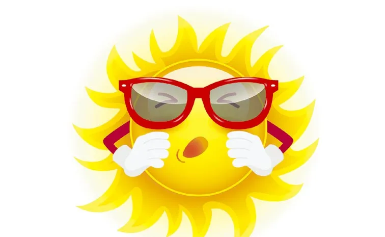 Increased sun intensity in Telangana