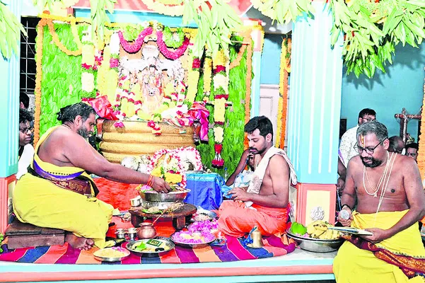 నేత్రపర్వంగా నృసింహుడి కల్యాణం