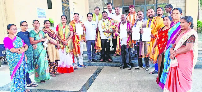 నాలుగో తరగతి ఉద్యోగుల కమిటీ ఎన్నిక