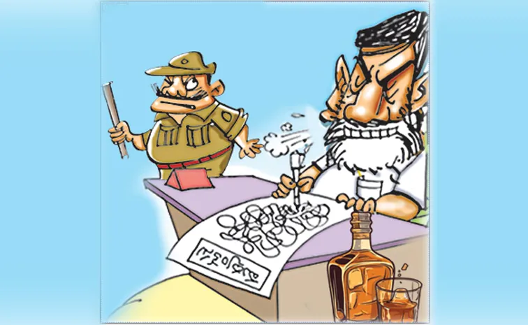 బాబే సూత్రధారి.. ‘ముఖ్య’నేత సమర్పించు.. మందు ‘పాత్రలు’!