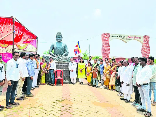 శ్రీజగన్నాథ మందిరం నిర్మాణానికి  రూ.3 లక్షలు విరాళం 