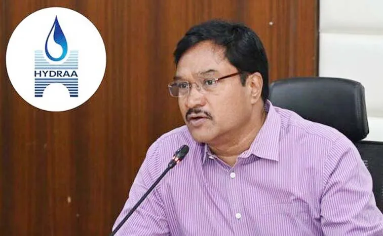 Hydra Commissioner Av Ranganath Fires In Hayathnagar Ci