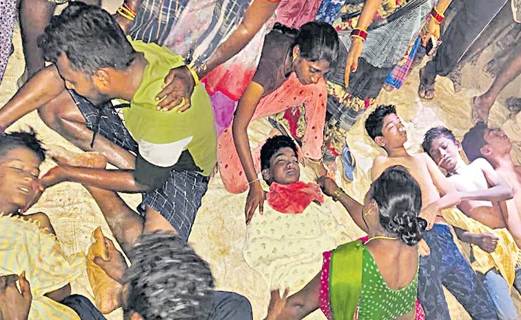 Five children die while swimming
