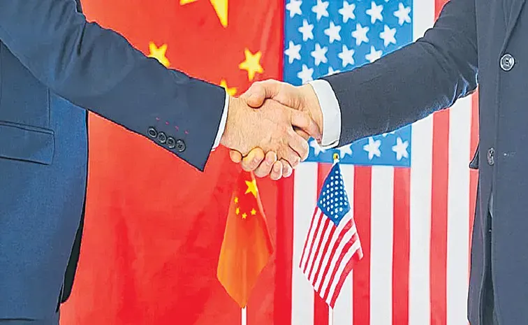 Sakshi Editorial On USA China Trade Deal