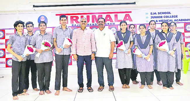 పాలిసెట్లో ‘తిరుమల’ విద్యార్థుల సత్తా
