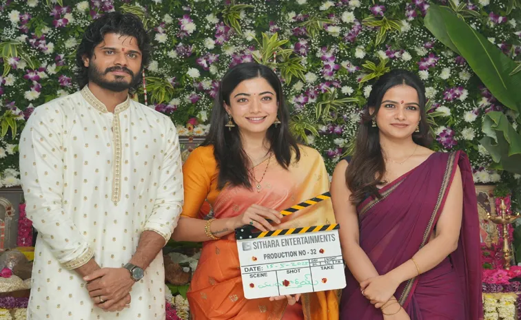 Rashmika Mandanna clap for Anand Deverakonda new film