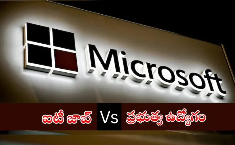 Microsoft Layoffs sparks Debate On Job Security  Salary In Tech Versus Government Jobs