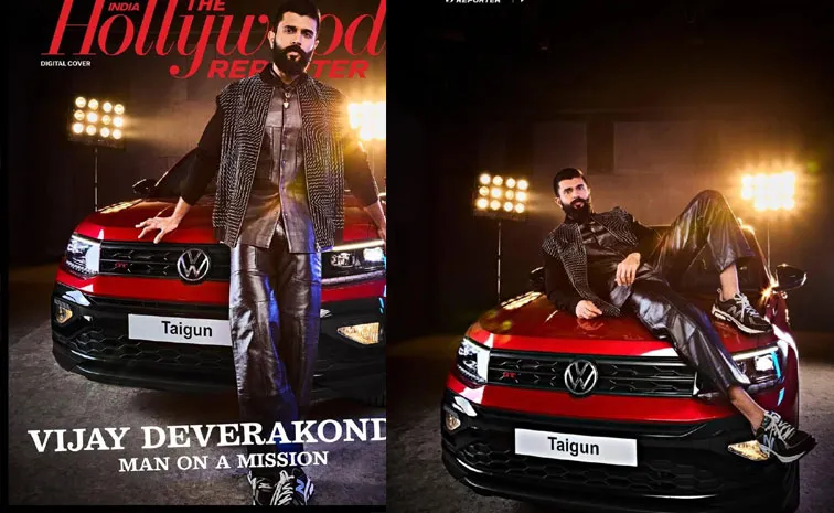 Vijay Deverakonda on the Cover of The Hollywood Reporter India