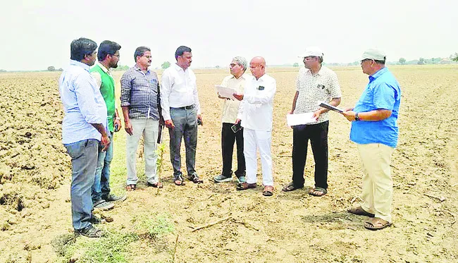 కేంద్ర బృందం తనిఖీలు