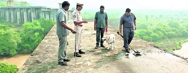 జంఝావతి రబ్బర్ డ్యామ్ తనిఖీలు