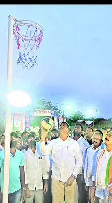 రాష్ట్రస్థాయి నెట్‌బాల్‌ పోటీలు షురూ..