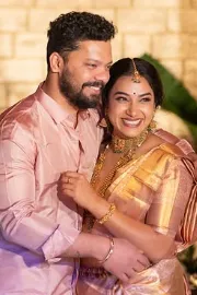 Tollywood actress Hari Teja Shares His Sister Marriage Moments1
