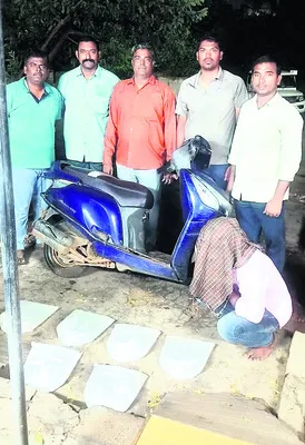 నాటుసారా అమ్ముతున్న వ్యక్తి అరెస్టు
