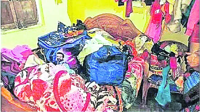 వ్యాపారి ఇంటిలో దొంగతనం