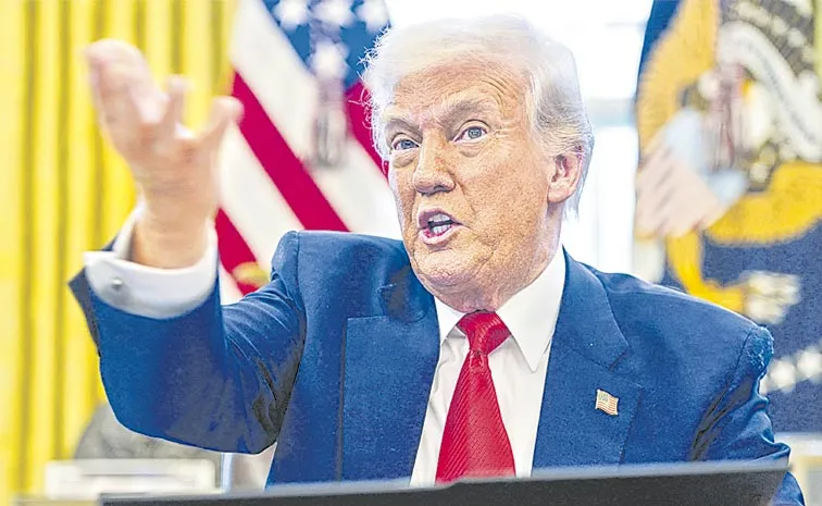 Sakshi Editorial On Donald Trump