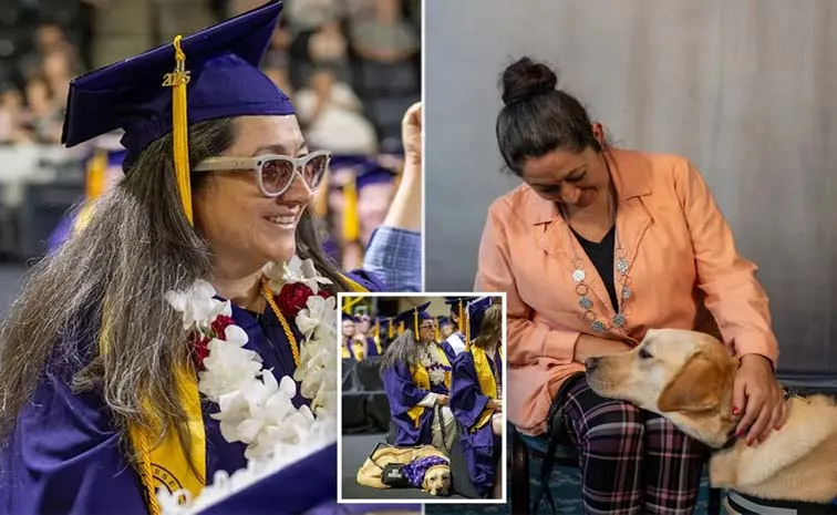blind Tennessee mother of five who received her college degree