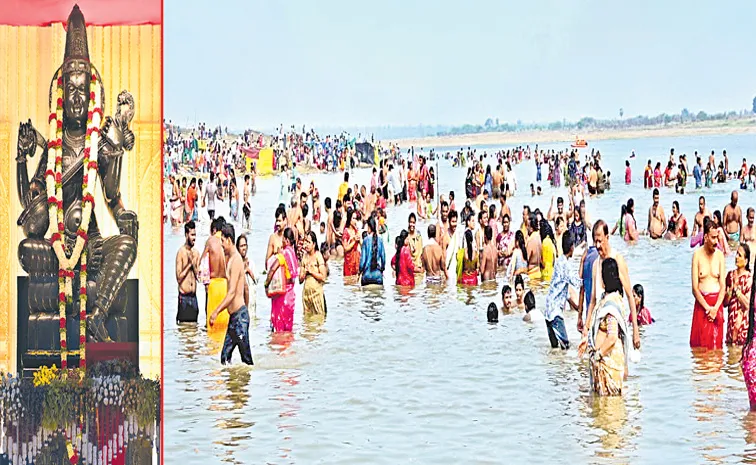 Sakshi special story about Saraswati Pushkaralu in Telangana 2025