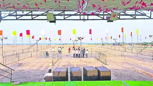 సాగర తీరాన క్రీడా సంబరం