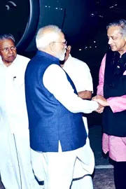 PM Narendra Modi jibe at INDIA bloc via Shashi Tharoor1