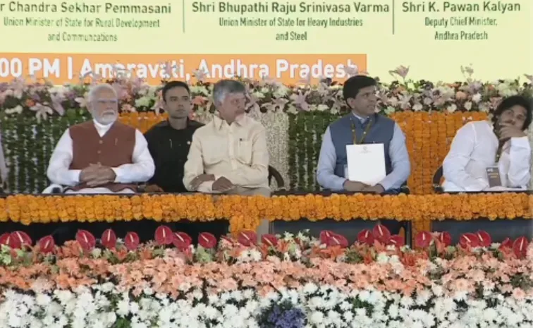 ChandraBabu, Pawan silent on APs rights in the PM Modi Sabha