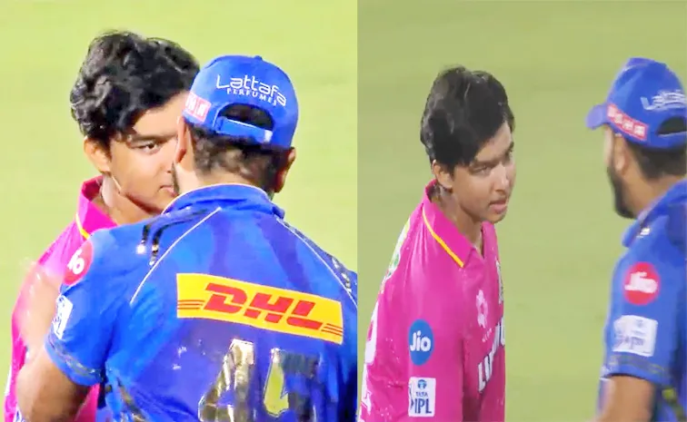 He Will Learn: Rohit Sharma Consoles Suryavanshi Memes Break Internet2