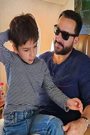 Saif Ali Khan Apologised to Son Taimur for Watching him Adipurush5