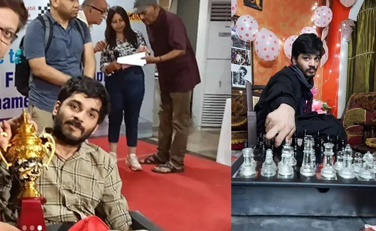 Despite disability Chess Champion Vaibhav Gautam success story