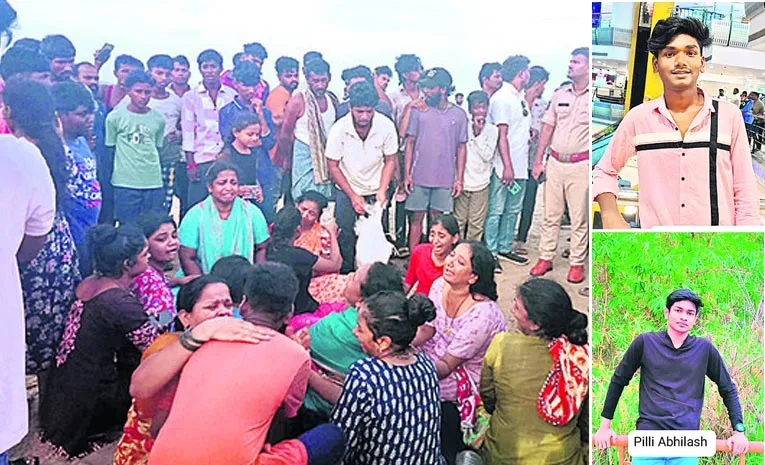 పెంటకోట తీరంలో ఇద్దరు విద్యార్థుల గల్లంతు 