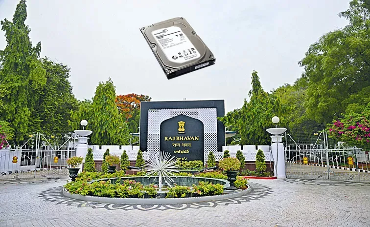 Hard Disks Stolen From Telangana Raj Bhavan