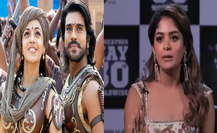 Kollywood actress Aditi Shankar about Ram Charan Magadheera Movie