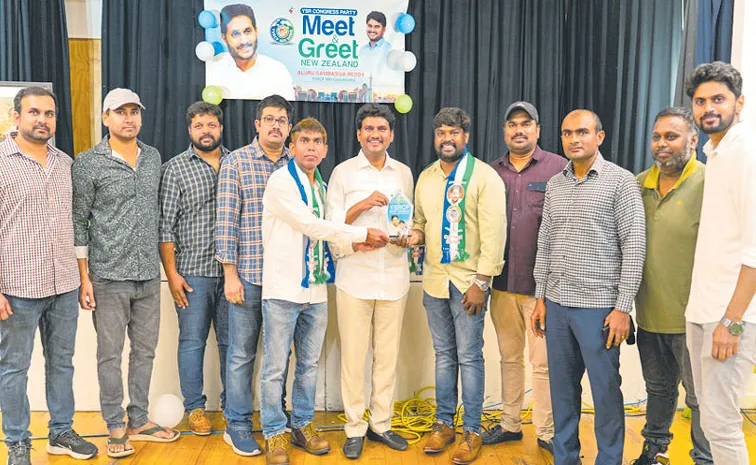 YSRCP Global Connect Aluru Sambasiva Reddy we tell the truth in social networks