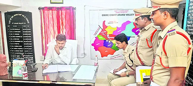 పోలీసు స్టేషన్ల తనిఖీ
