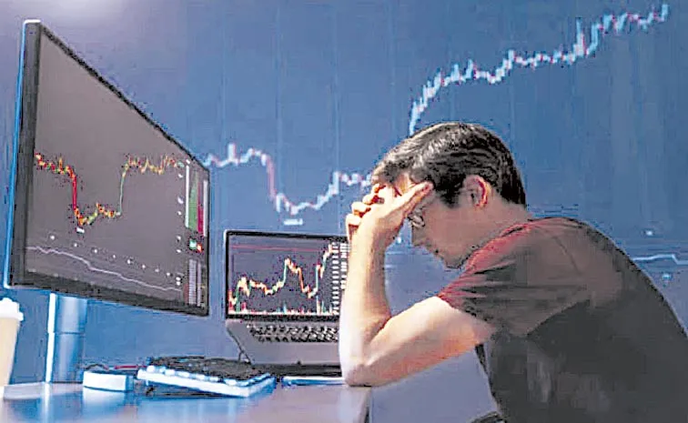 Profit booking in blue chips: Sensex falls 873 points and Nifty loses 261 points1