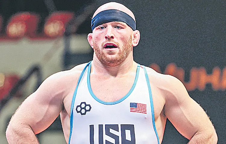 American star wrestler Kyle Snyder caught red handed3