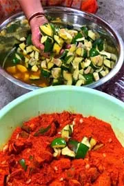 Offering Avakaya to guests is a proud tradition in Telugu homes2